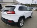 2015 Bright White Jeep Cherokee Limited 4x4  photo #5