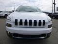2015 Bright White Jeep Cherokee Limited 4x4  photo #9