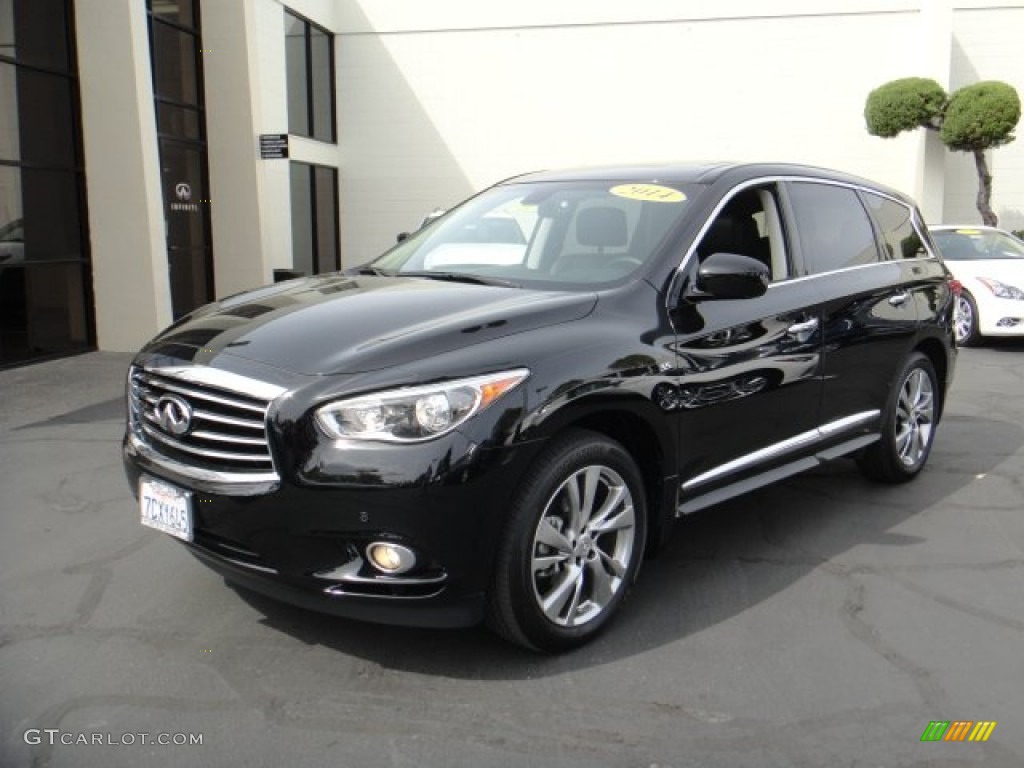 2014 QX60 3.5 AWD - Black Obsidian / Graphite photo #1