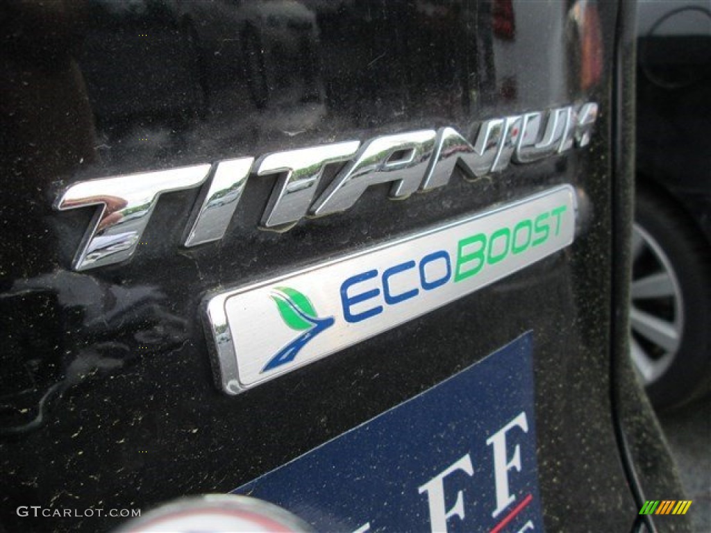 2013 Escape Titanium 2.0L EcoBoost - Tuxedo Black Metallic / Charcoal Black photo #5