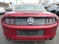 2014 Ruby Red Ford Mustang V6 Convertible  photo #3