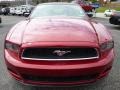 2014 Ruby Red Ford Mustang V6 Convertible  photo #6