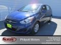 2015 Pacific Blue Hyundai Accent GS 5-Door  photo #7