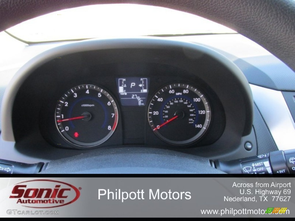2015 Accent GS 5-Door - Pacific Blue / Black photo #29