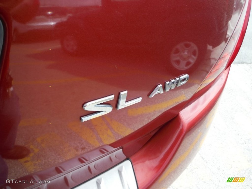 2006 Murano SL AWD - Merlot Pearl / Charcoal photo #9