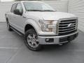 2015 Ingot Silver Metallic Ford F150 XLT SuperCrew 4x4  photo #2