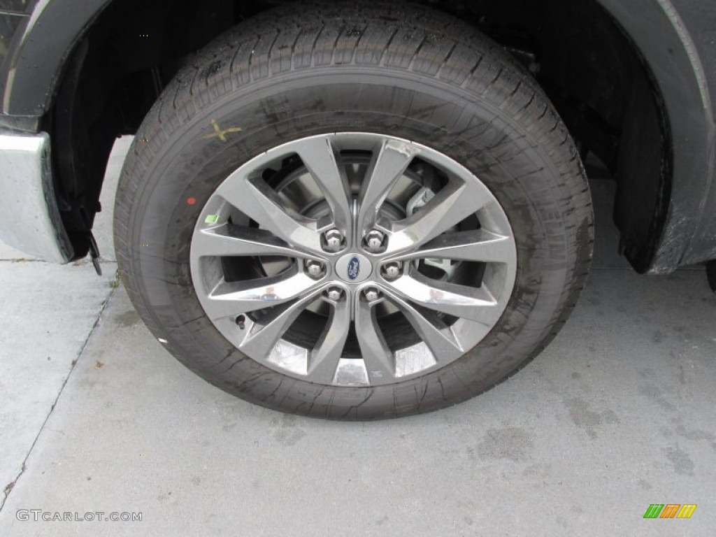 2015 Ford F150 Lariat SuperCrew Wheel Photo #102827158