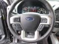 Black 2015 Ford F150 Lariat SuperCrew Steering Wheel
