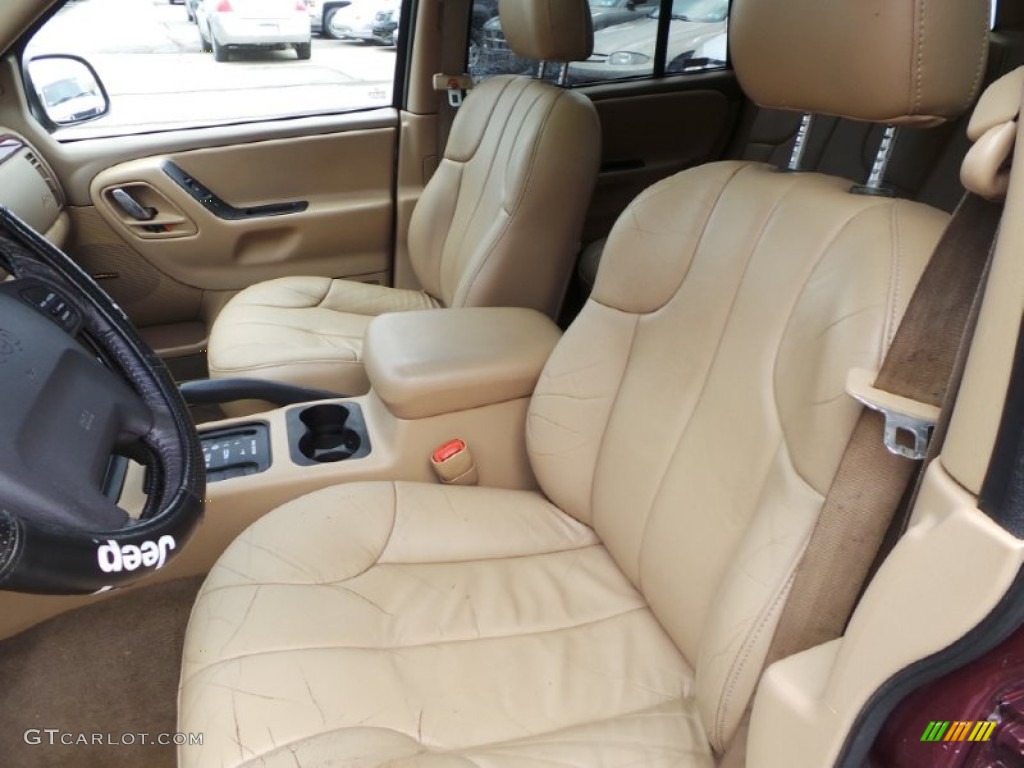 Camel Interior 2000 Jeep Grand Cherokee Laredo 4x4 Photo #102828391