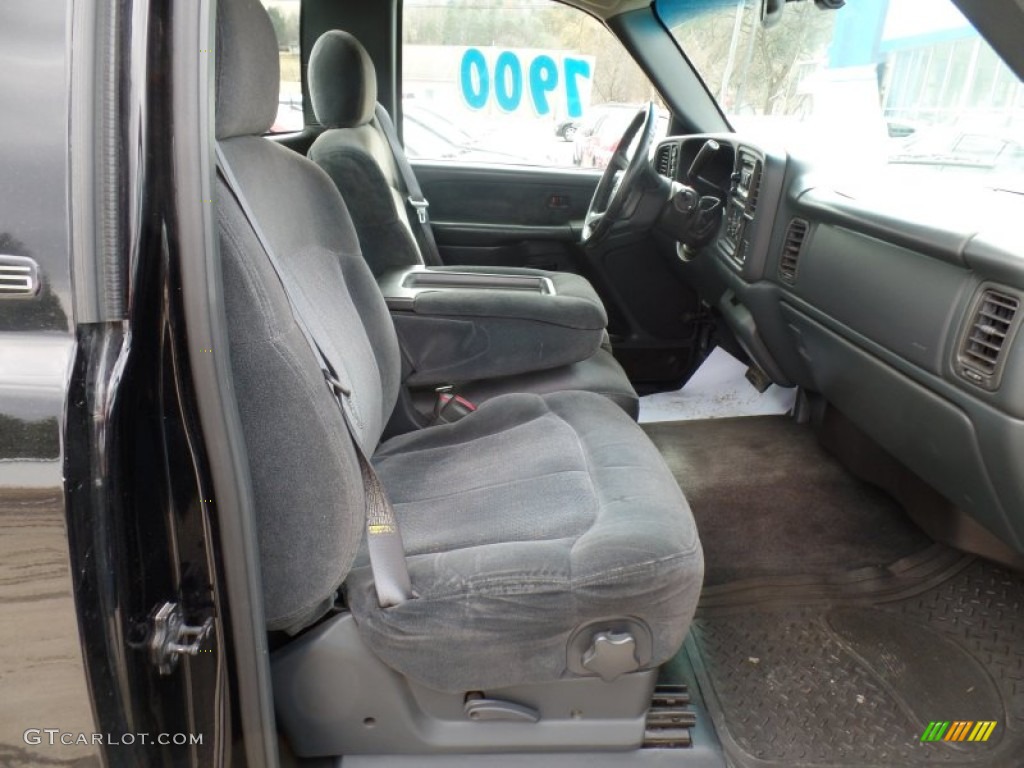 2000 Silverado 1500 LS Regular Cab 4x4 - Onyx Black / Graphite photo #27