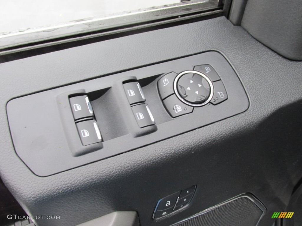 2015 F150 Platinum SuperCrew 4x4 - Blue Jeans Metallic / Platinum Brunello photo #23