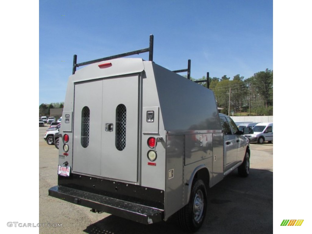 2011 Ram 3500 HD SLT Crew Cab 4x4 - Bright Silver Metallic / Dark Slate Gray/Medium Graystone photo #6