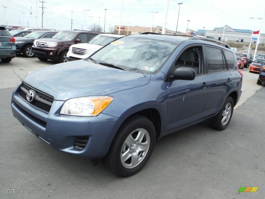 Pacific Blue Metallic 2012 Toyota RAV4 I4 4WD Exterior Photo #102829723