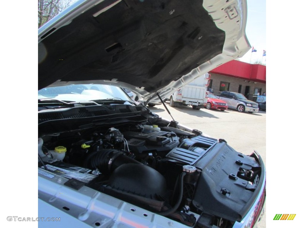 2011 Ram 3500 HD SLT Crew Cab 4x4 - Bright Silver Metallic / Dark Slate Gray/Medium Graystone photo #10