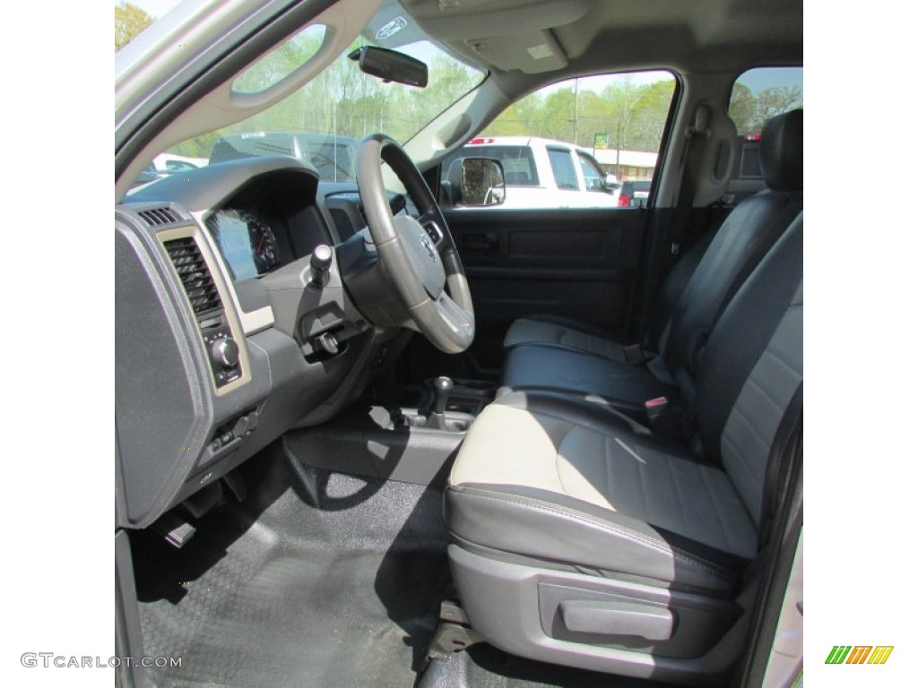 2011 Ram 3500 HD SLT Crew Cab 4x4 - Bright Silver Metallic / Dark Slate Gray/Medium Graystone photo #27