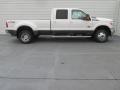 White Platinum - F350 Super Duty Lariat Crew Cab 4x4 DRW Photo No. 3