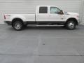 2015 White Platinum Ford F350 Super Duty Lariat Crew Cab 4x4 DRW  photo #3