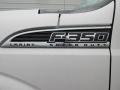 White Platinum - F350 Super Duty Lariat Crew Cab 4x4 DRW Photo No. 14