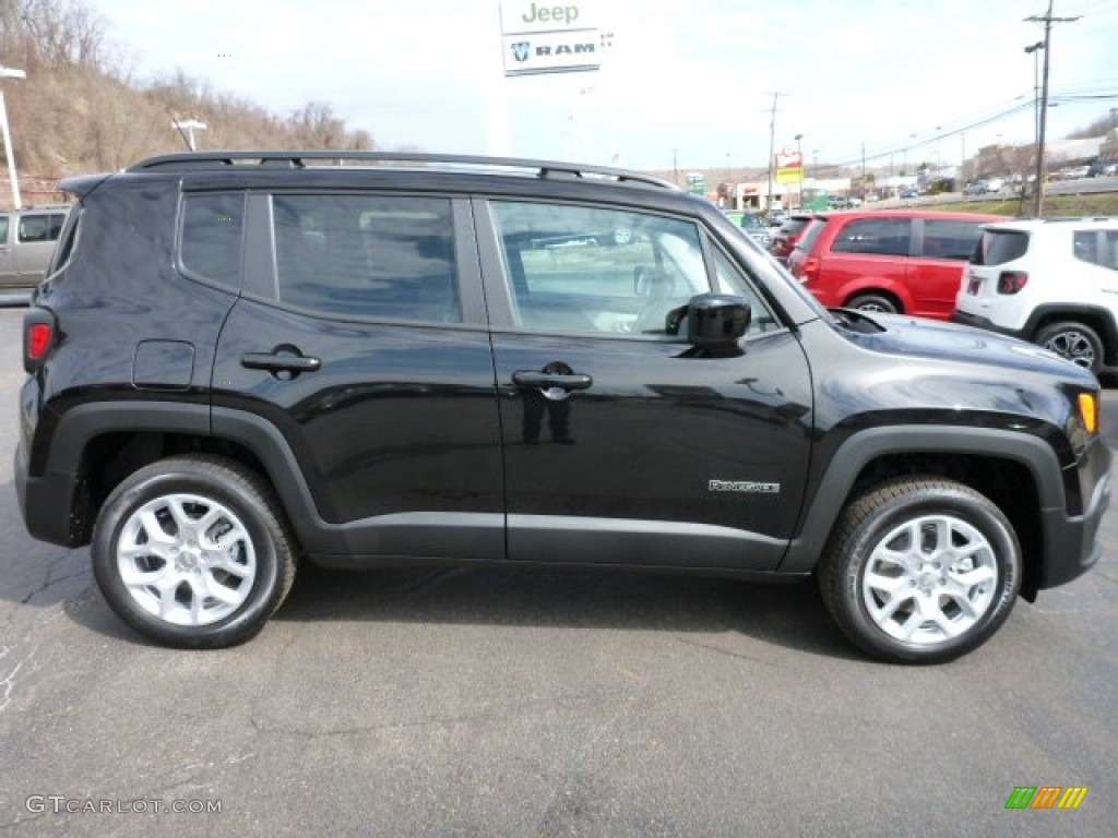 Black 2015 Jeep Renegade Latitude 4x4 Exterior Photo #102832657