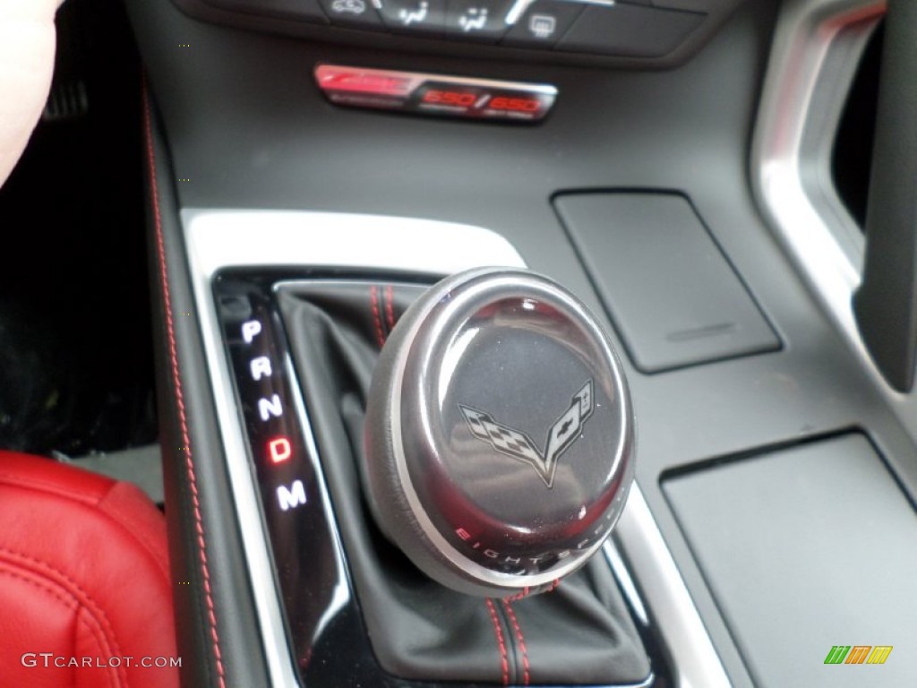 2015 Corvette Z06 Coupe - Arctic White / Adrenaline Red photo #51