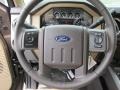 2015 Ford F350 Super Duty Adobe Interior Steering Wheel Photo