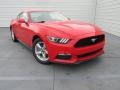 Race Red 2015 Ford Mustang V6 Coupe Exterior