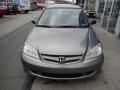 2005 Magnesium Metallic Honda Civic Value Package Sedan  photo #4