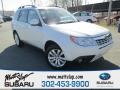Satin White Pearl 2013 Subaru Forester 2.5 X Limited
