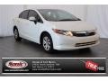Taffeta White - Civic LX Sedan Photo No. 1