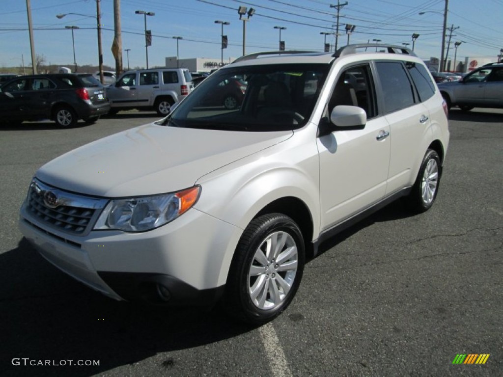 Satin White Pearl 2013 Subaru Forester 2.5 X Limited Exterior Photo #102836491