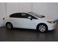 Taffeta White - Civic LX Sedan Photo No. 6