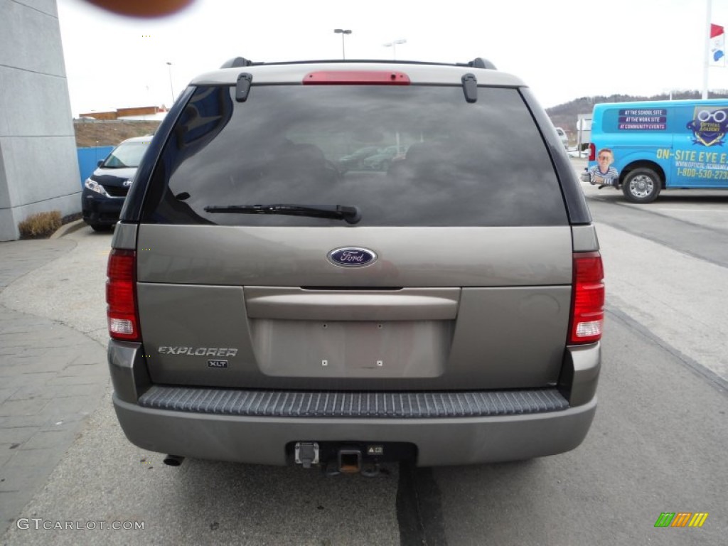 2002 Explorer XLT 4x4 - Mineral Grey Metallic / Medium Parchment photo #8