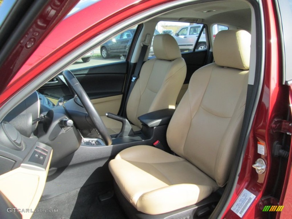 2010 Mazda MAZDA3 s Sport 5 Door Front Seat Photo #102838156