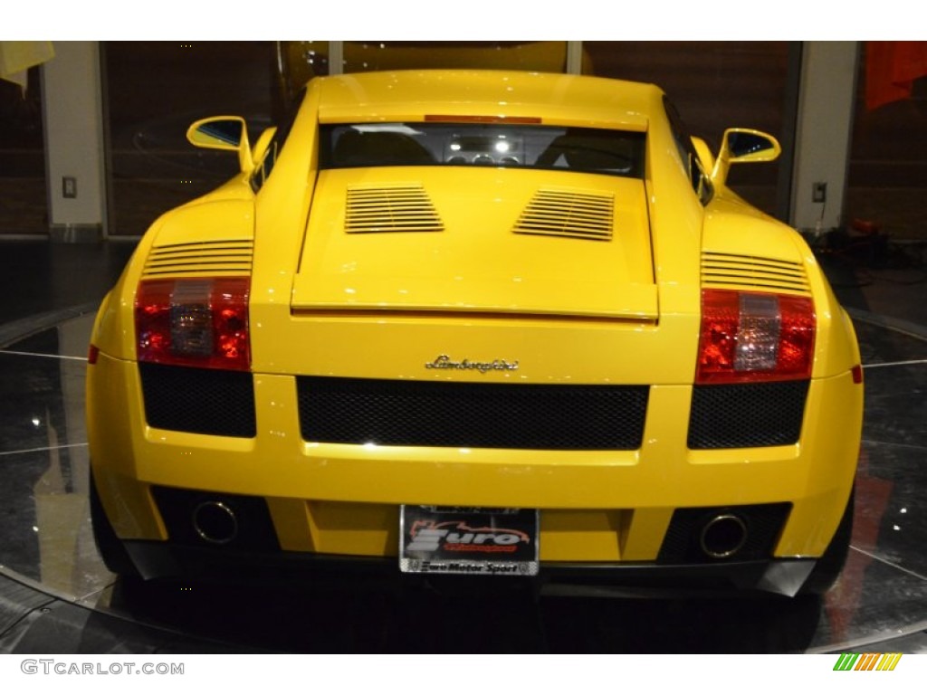 2004 Gallardo Coupe - Giallo Midas / Blu Scylla photo #6