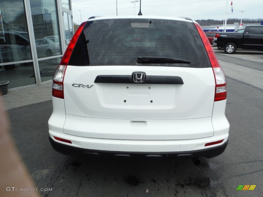 2010 CR-V LX - Taffeta White / Gray photo #8