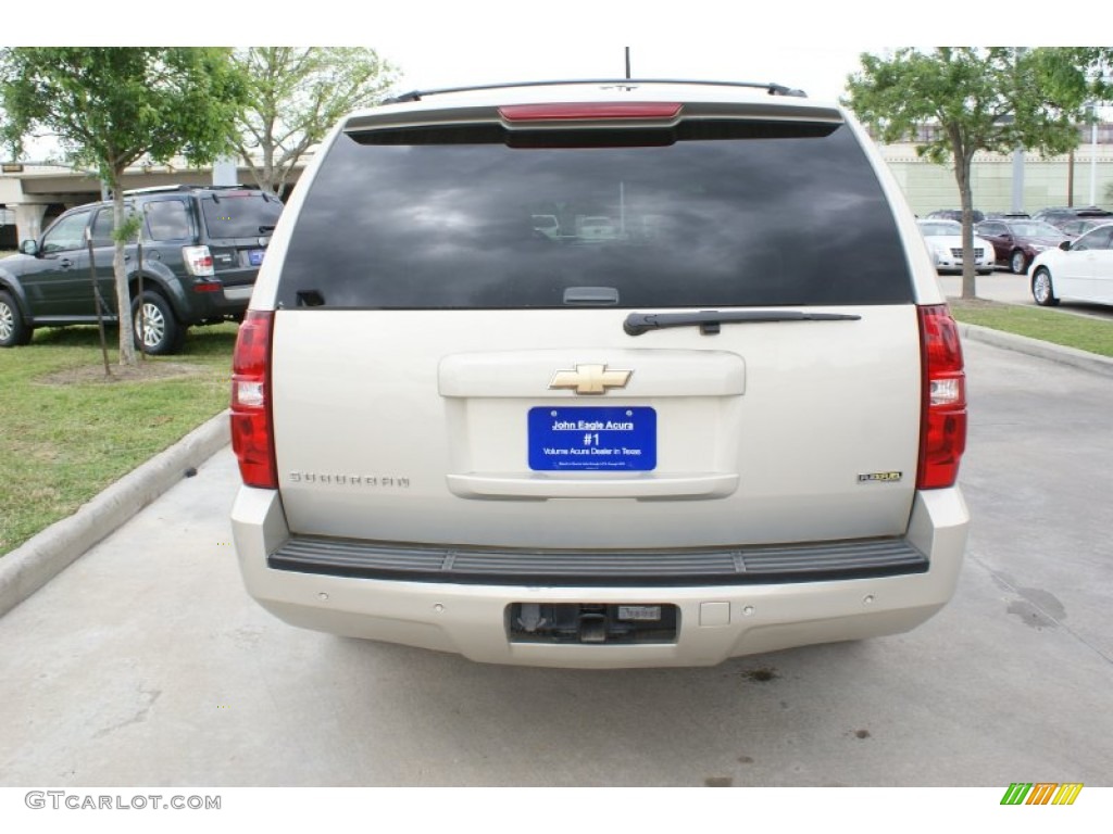 2007 Suburban 1500 LTZ - Gold Mist Metallic / Light Cashmere/Ebony photo #7