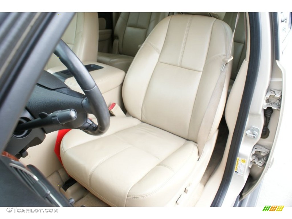 2007 Suburban 1500 LTZ - Gold Mist Metallic / Light Cashmere/Ebony photo #13