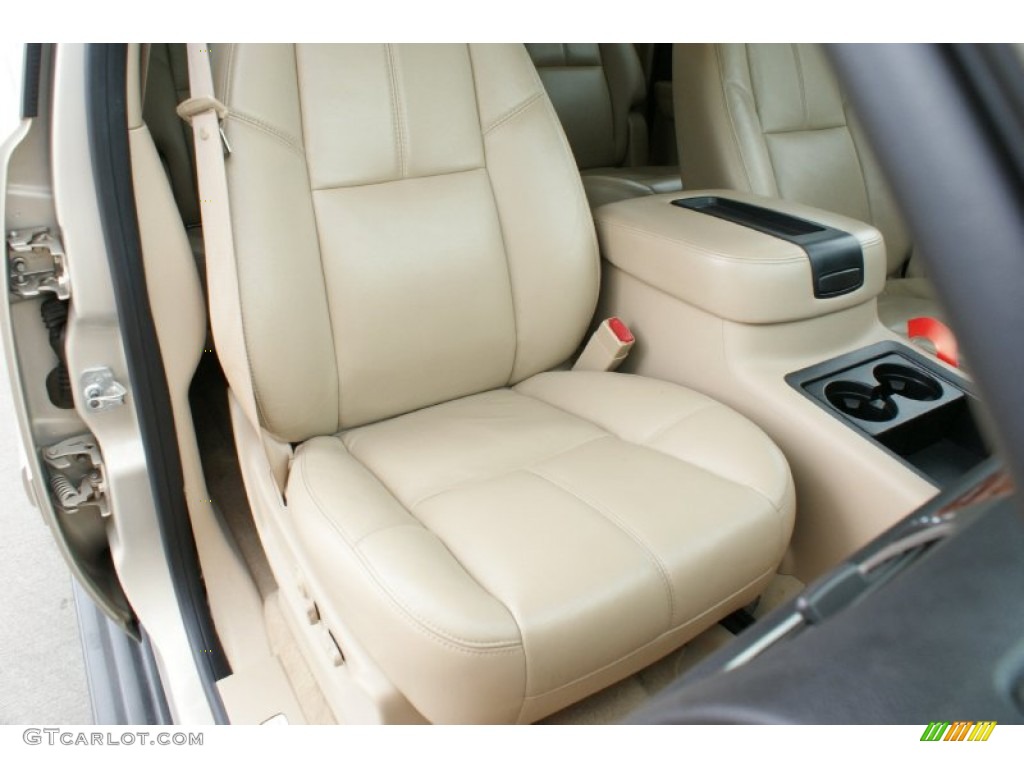 2007 Suburban 1500 LTZ - Gold Mist Metallic / Light Cashmere/Ebony photo #27