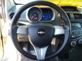 Yellow/Yellow 2014 Chevrolet Spark LS Steering Wheel