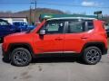 2015 Colorado Red Jeep Renegade Limited 4x4  photo #2