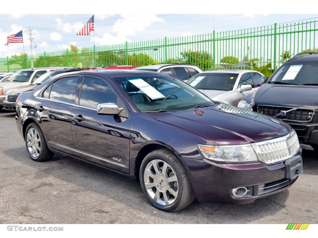 2007 MKZ AWD Sedan - Amethyst Metallic / Dark Charcoal photo #3