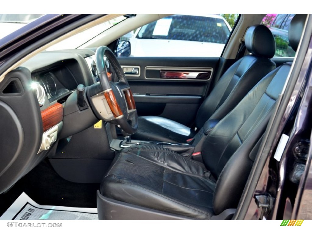 2007 MKZ AWD Sedan - Amethyst Metallic / Dark Charcoal photo #27