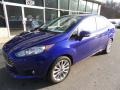 2014 Performance Blue Ford Fiesta SE Sedan  photo #6