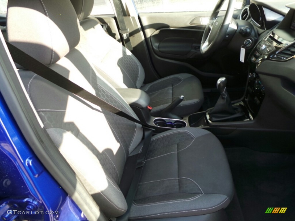 2014 Fiesta SE Sedan - Performance Blue / Charcoal Black photo #11