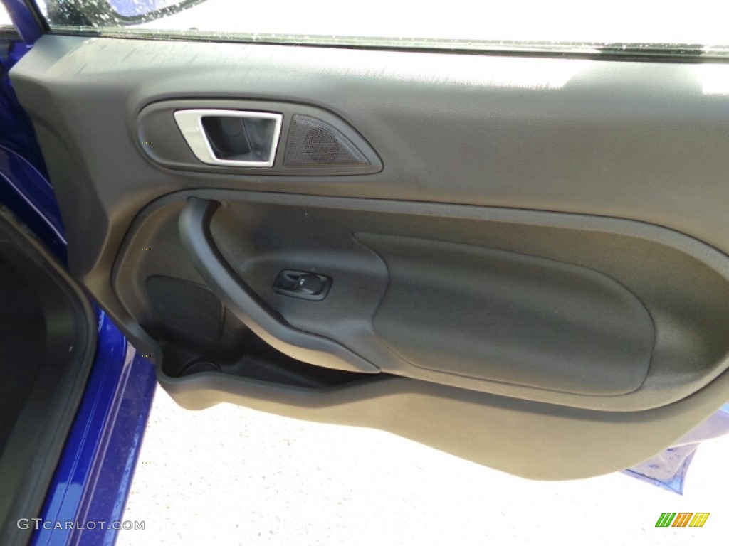 2014 Fiesta SE Sedan - Performance Blue / Charcoal Black photo #12