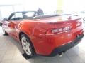 2015 Red Hot Chevrolet Camaro LT/RS Convertible  photo #9