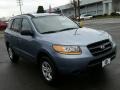 2009 Silver Blue Hyundai Santa Fe GLS  photo #3