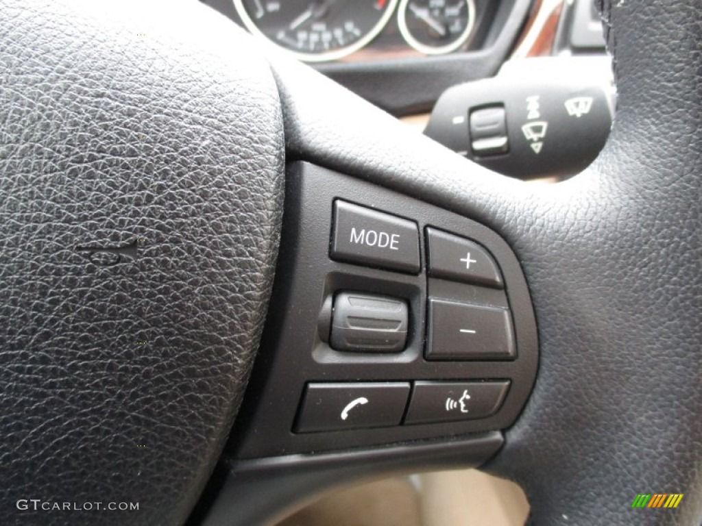 2013 3 Series 328i xDrive Sedan - Jet Black / Venetian Beige photo #18