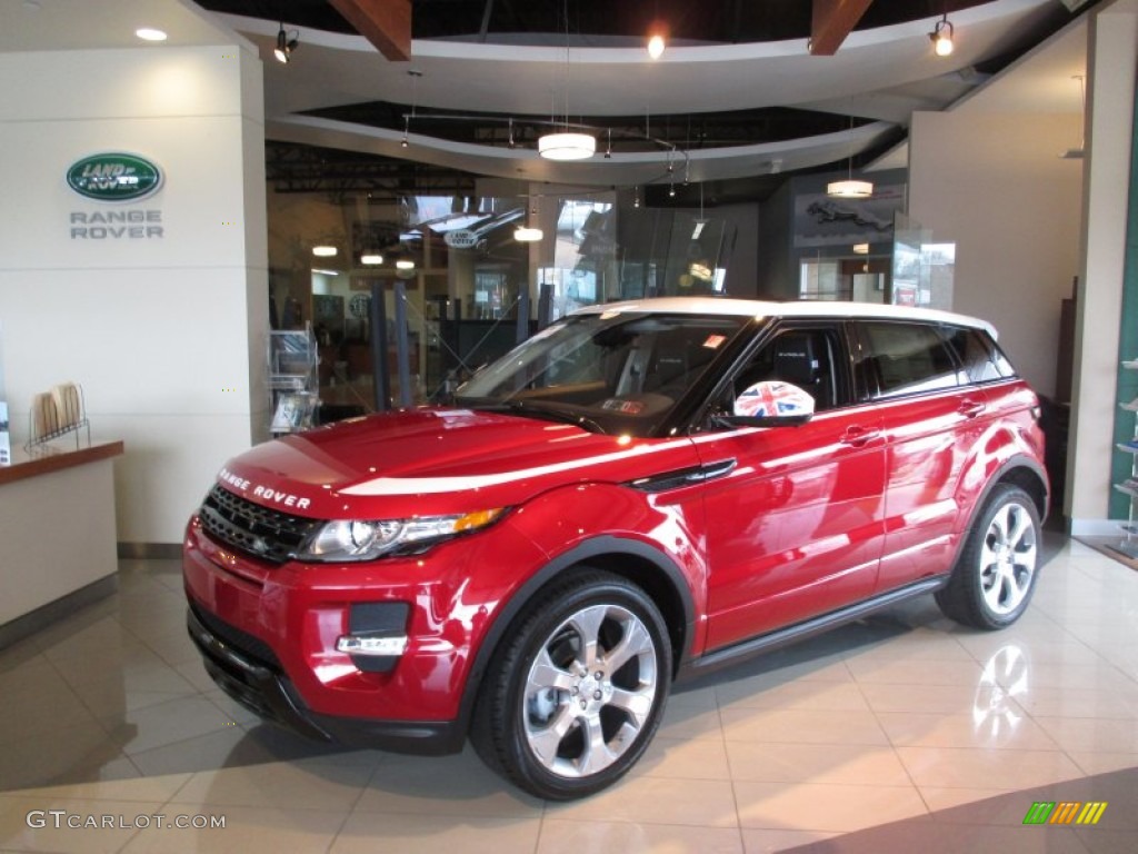 Firenze Red Metallic Land Rover Range Rover Evoque