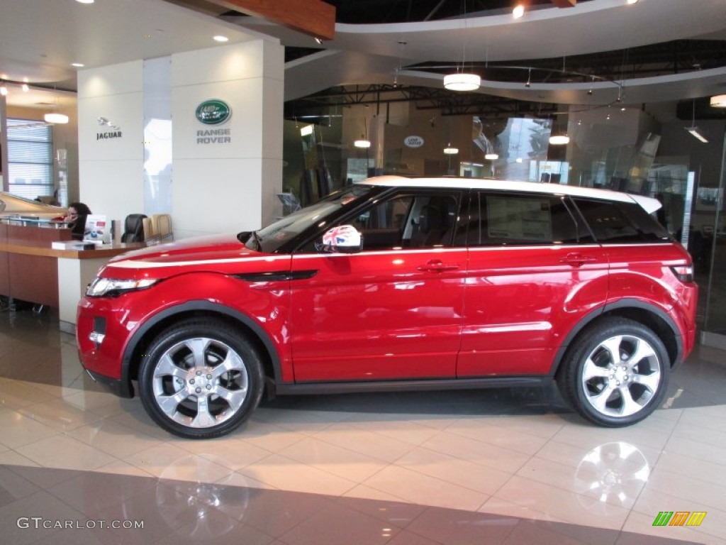 2015 Range Rover Evoque Dynamic - Firenze Red Metallic / Ebony photo #2